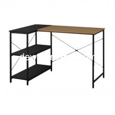 Office Table Steel Size 120  - Martin MSB 120 J  / Beige Oak-Black 